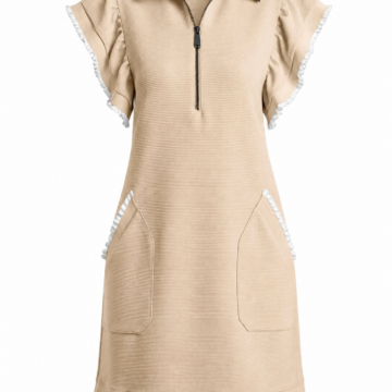 Elegant Solid Color Midi Dress